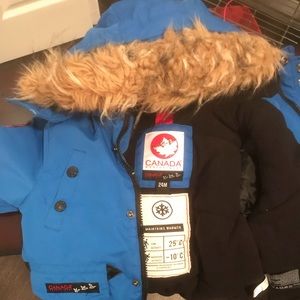 Boys Warm Winter Jacket and Snow Suit